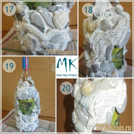 Подарочная бутылка своими руками фото 381