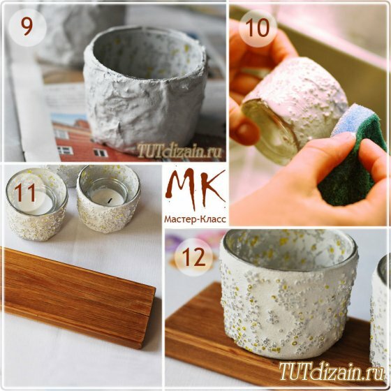 Подсвечник из бисера. МК Подсвечник из бисера. МК